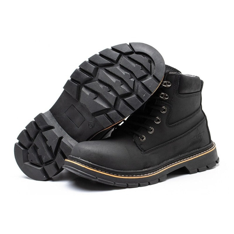 Chaussures de sécurité montantes, respirant et confortables : offrent une protection durable
