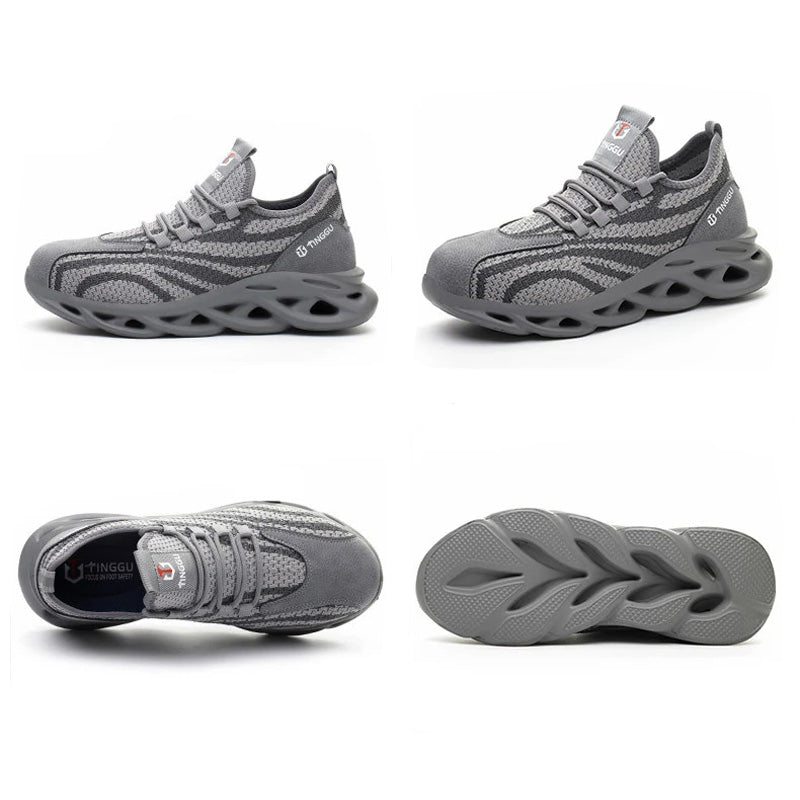 Chaussures de sécurité légères avec embout en acier