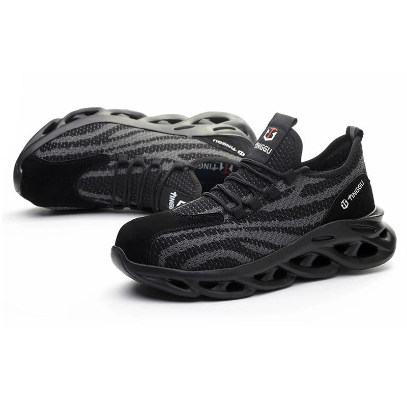 Chaussures de sécurité légères avec embout en acier