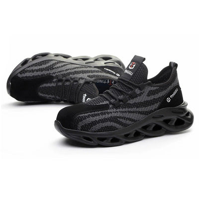 Chaussures de sécurité légères avec embout en acier