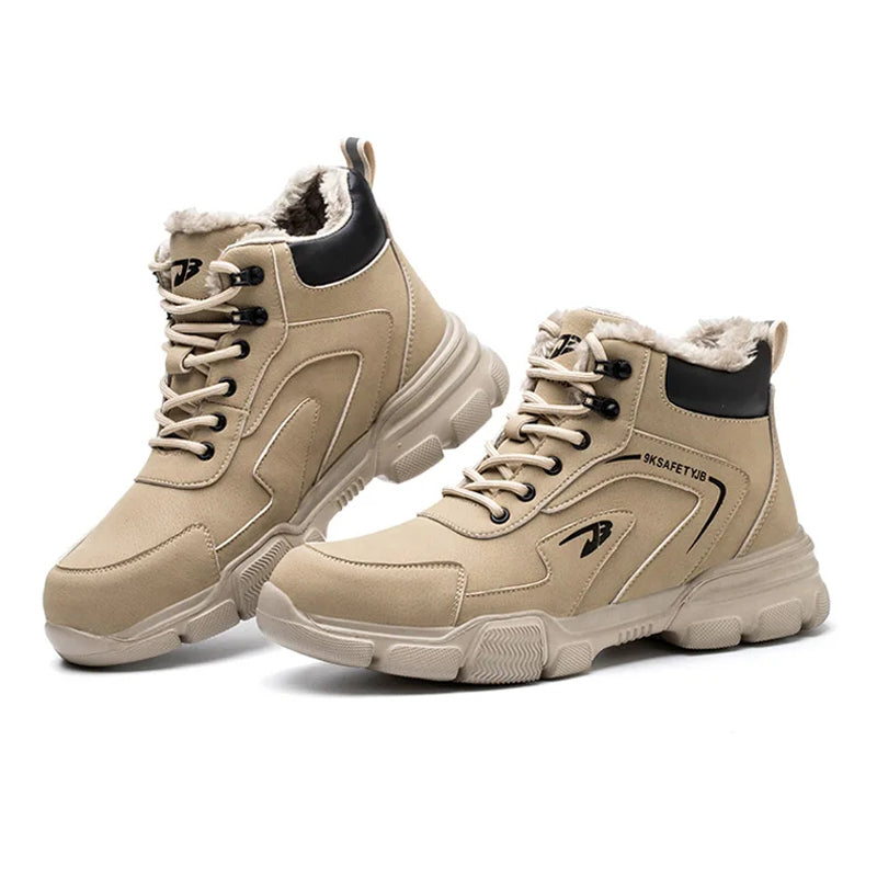 Chaussures de sécurité montantes avec embout en acier