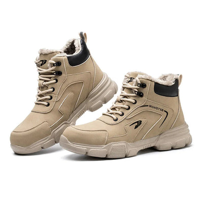 Chaussures de sécurité montantes avec embout en acier