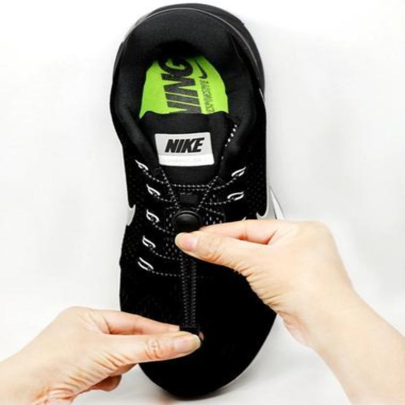 Autobloquants élastique chaussure les lacets: Avec libération rapide (3 Paires)