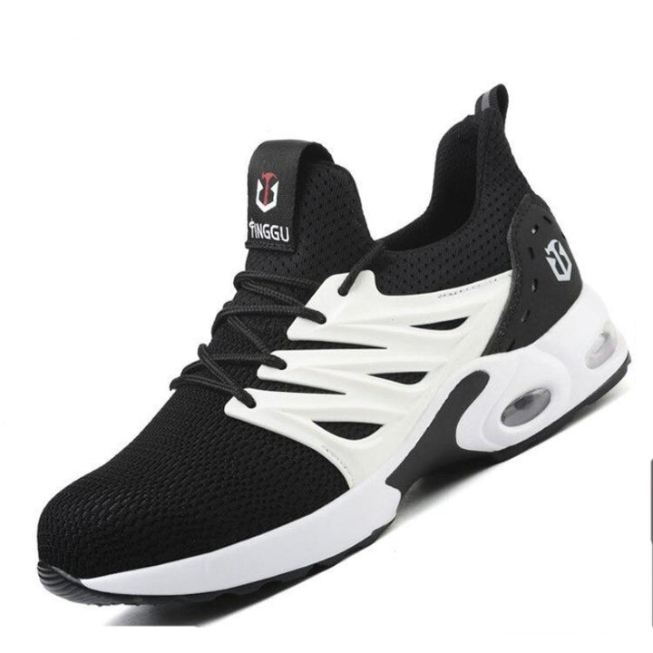 Chaussures De Sécurité Femme - Légères, Confortables, Bout En Acier, Semelle PU Anti-dérapante - Pour Travail, Cuisine, Randonnée
