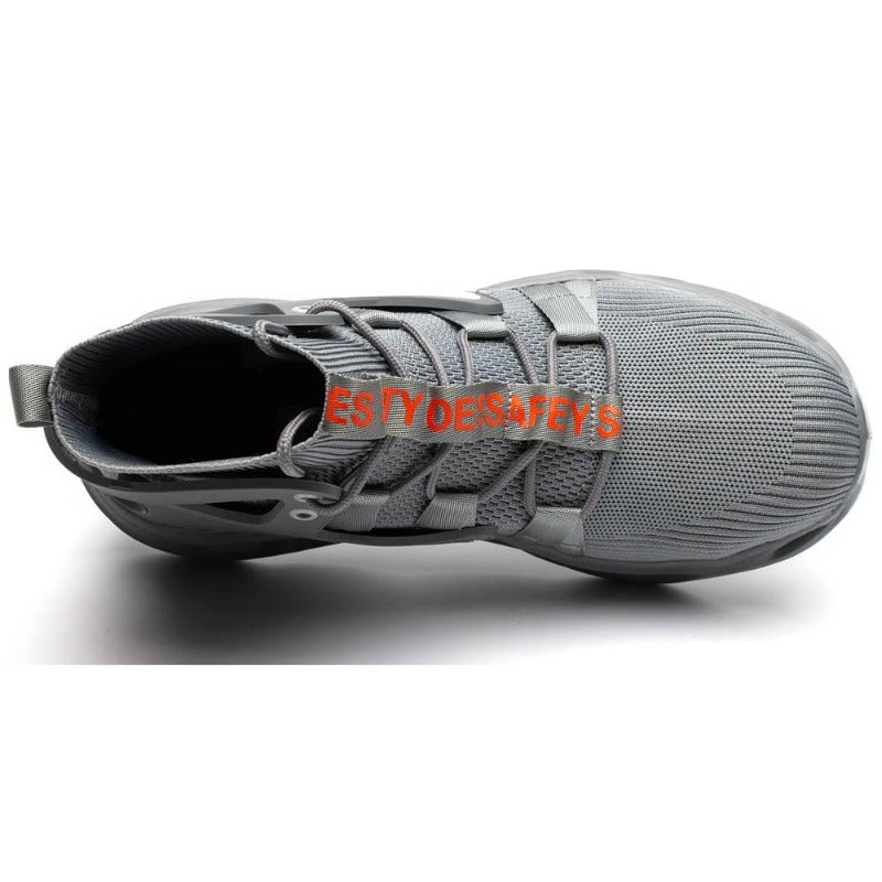 Chaussures de sécurité montantes, ultra-résistantes respirant et légèr â Chaussures Robustes